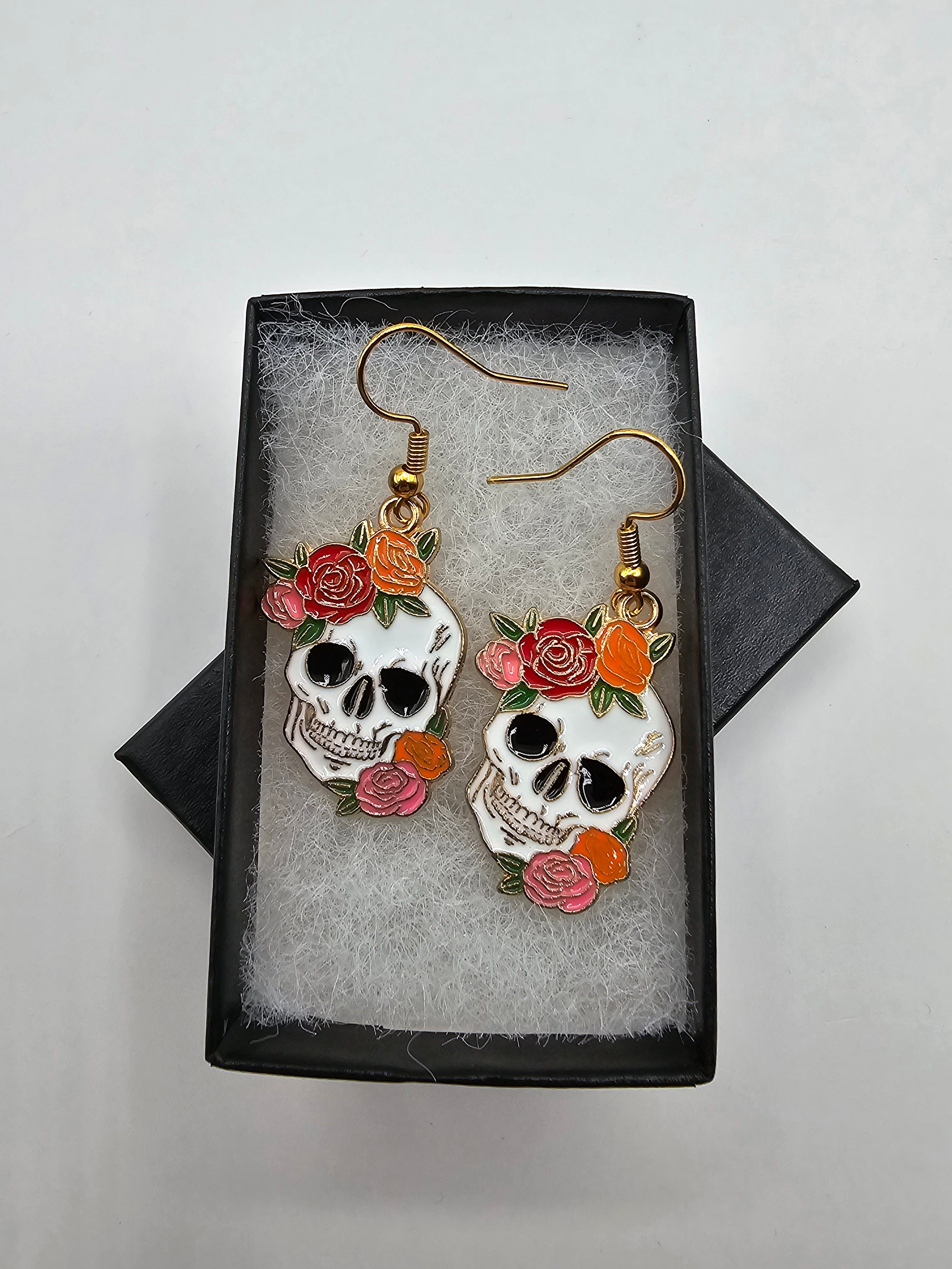 Skull Earrings – Cynthias Created Craft, LLC