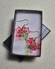 Flowers and Butterfly Earrings