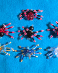 Beaded Spider Earrings