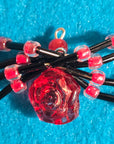 Beaded Spider Earrings