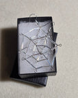 Colored Spiderweb Earrings