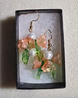 Pearl & Flower Earrings