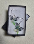 Flowers and Butterfly Earrings