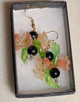 Pearl & Flower Earrings