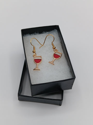 Red Wine Earrings