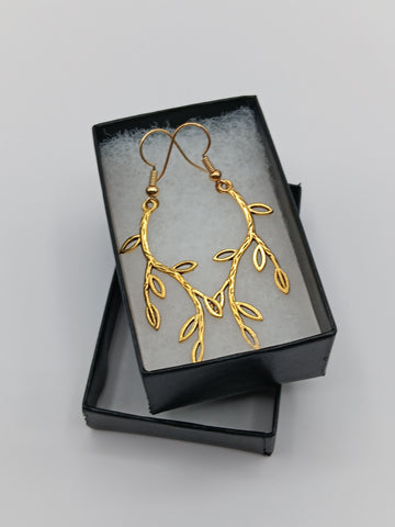 Leafy Branch Earrings