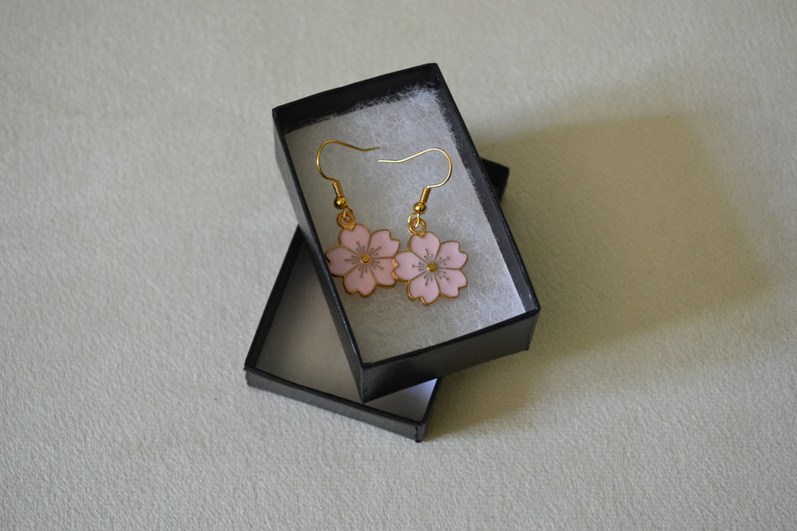 Sakura Flower Earrings