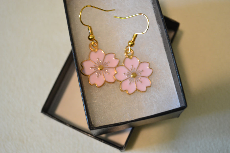 Sakura Flower Earrings