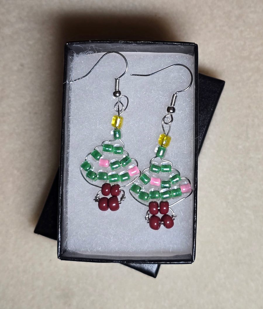 Christmas Tree Earrings