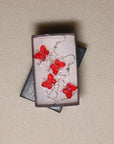 Spiderweb with Butterfly Earrings
