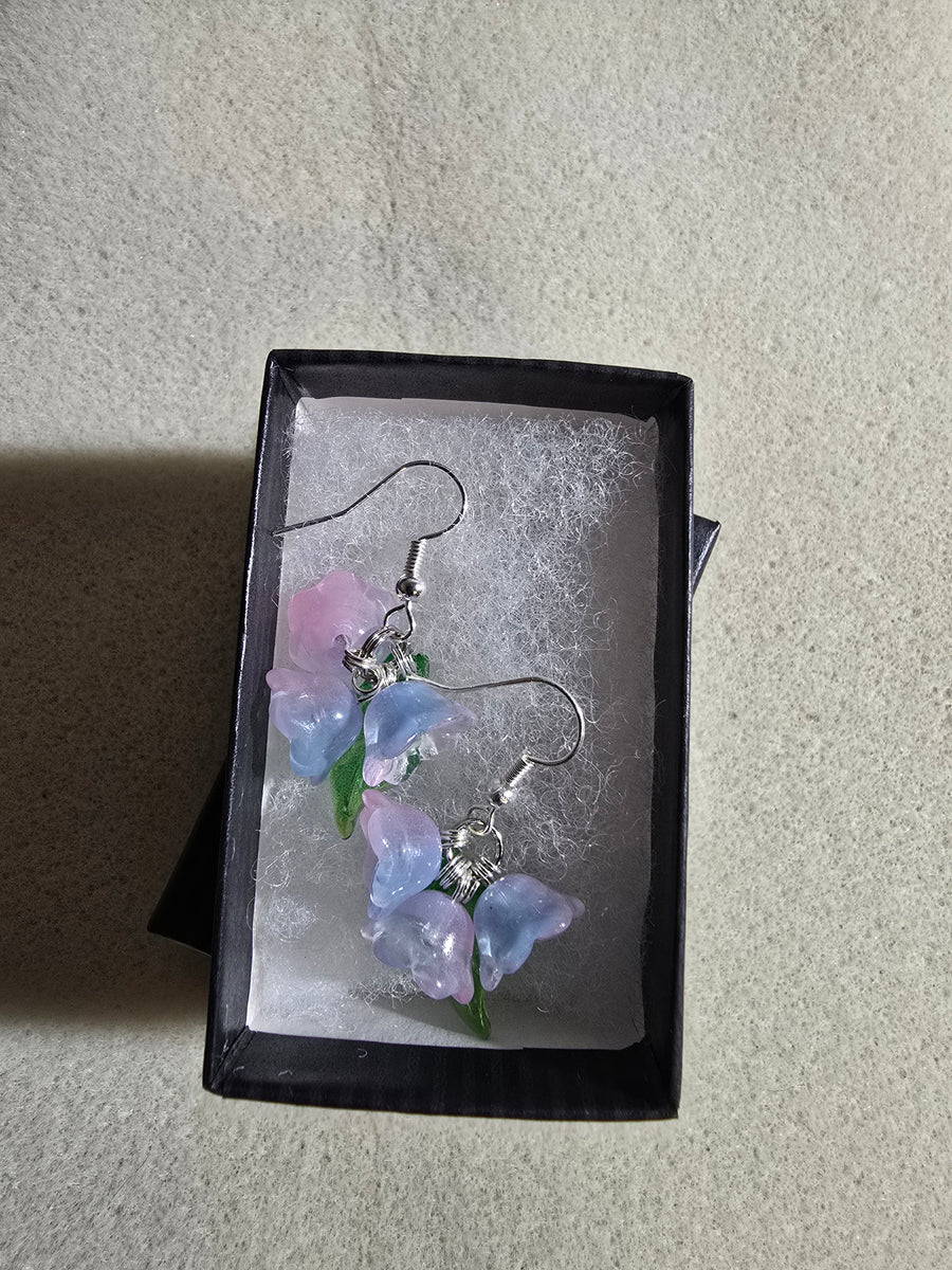 3 Flower Earrings