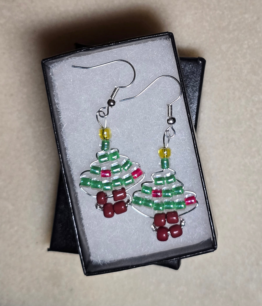 Christmas Tree Earrings