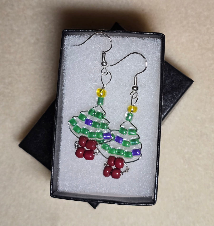 Christmas Tree Earrings