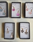 Elegant Sakura Flower Earrings