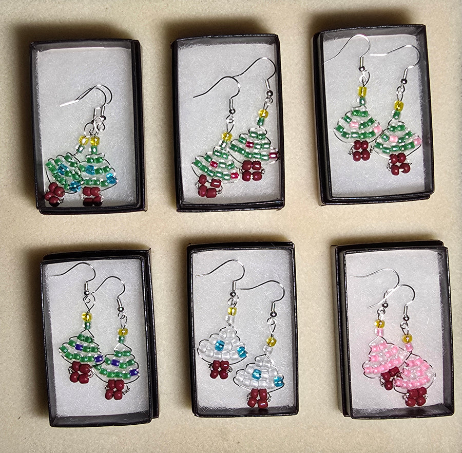 Christmas Tree Earrings