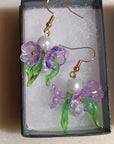 Pearl & Flower Earrings