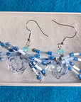 Beaded Spider Earrings
