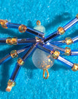 Beaded Spider Earrings