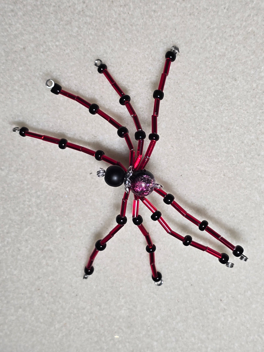 Beaded Spiders