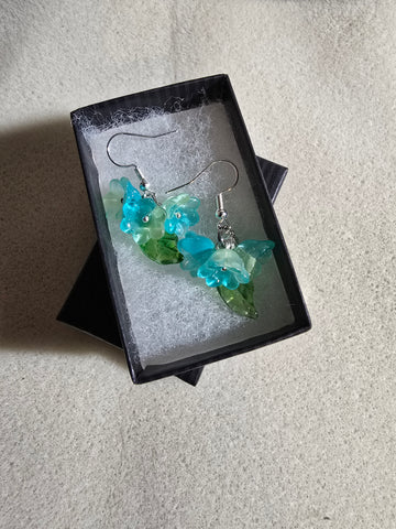 3 Flower Earrings